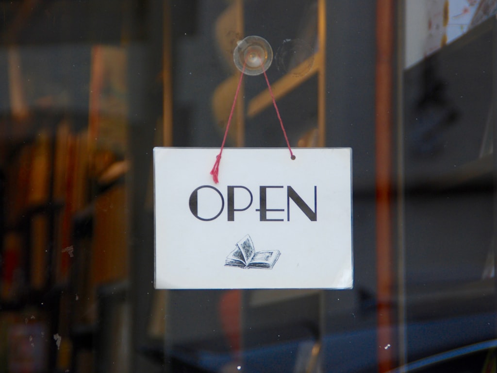 A small shop open for business
